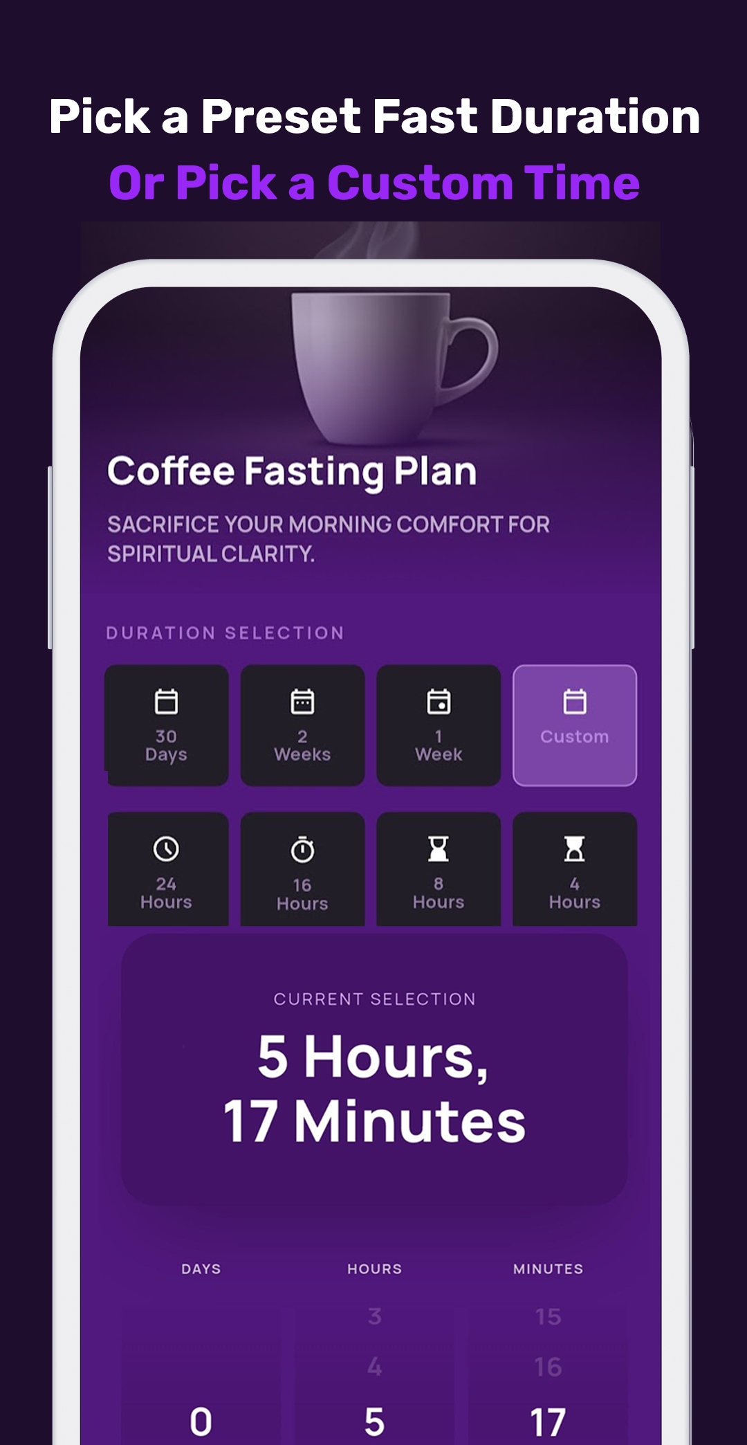 Decrease app screenshot